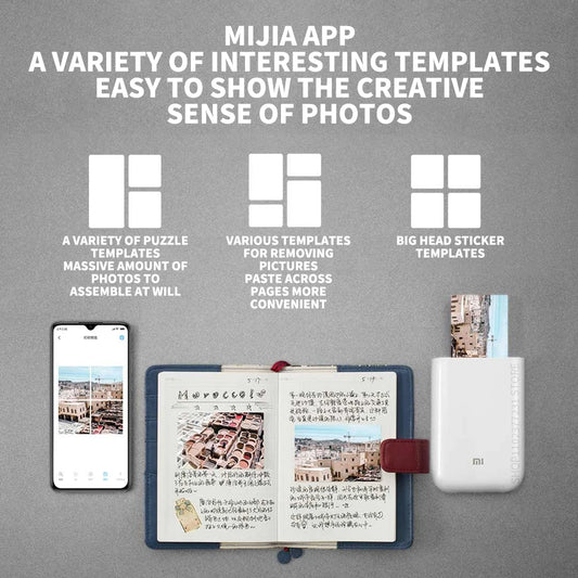 MI Inkless Portable Photo Printer