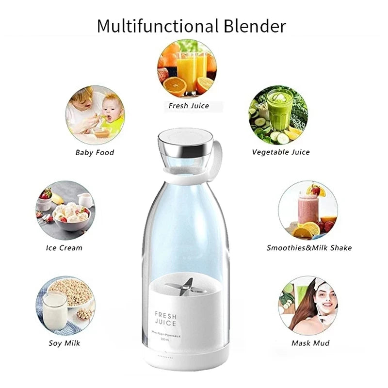 Portable Electric Juicer Blender